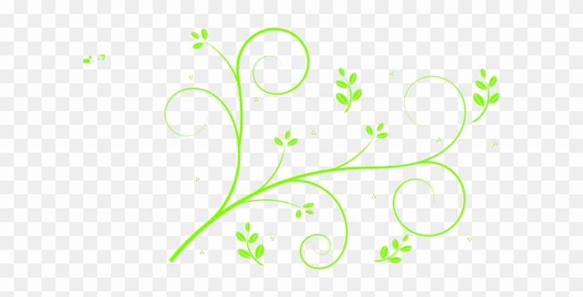 Green Vines Clip Art - Flower Vines #271798