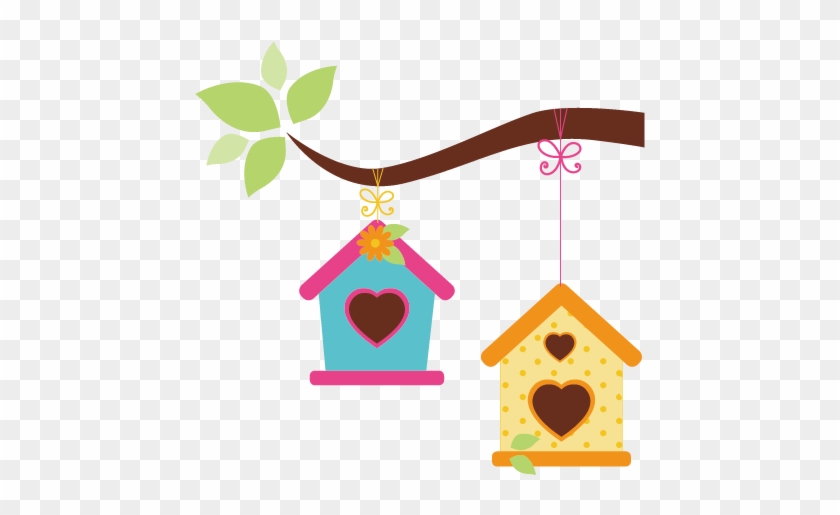 Bird House Garden Clip Art - House Bird Clipart #271811