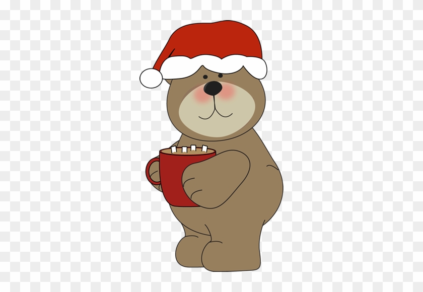 Hot Chocolate Clipart Drink - Santa Drinking Hot Cocoa #271822