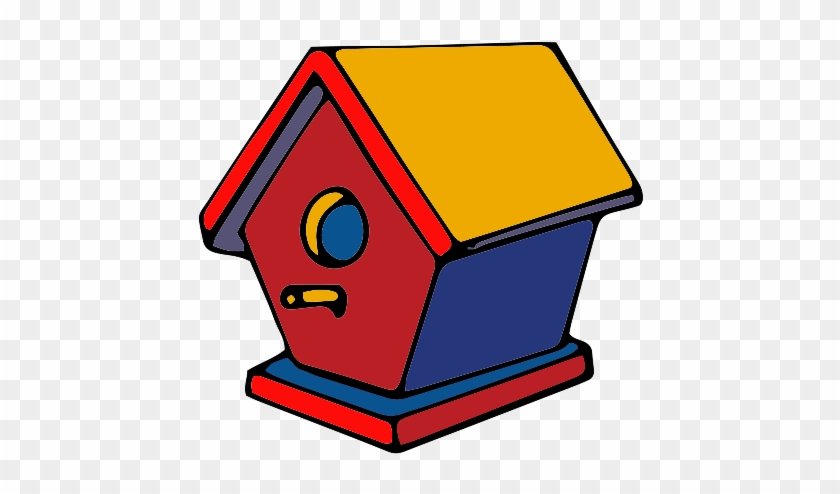 Drawing Of A Birdhouse - Birdhouse Png #271838