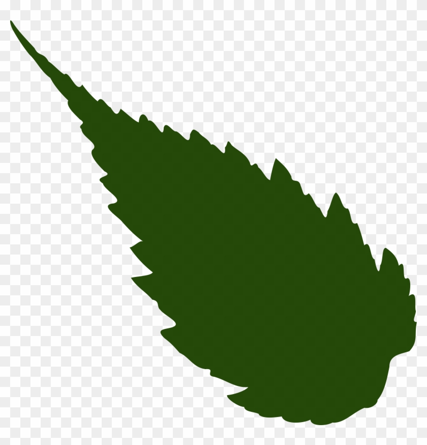 Clipart - Leaf - Rose Leaf Vector Png #271846
