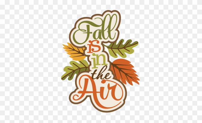 Scrapbooking Fall Titles - Autumn Is In The Air #271934
