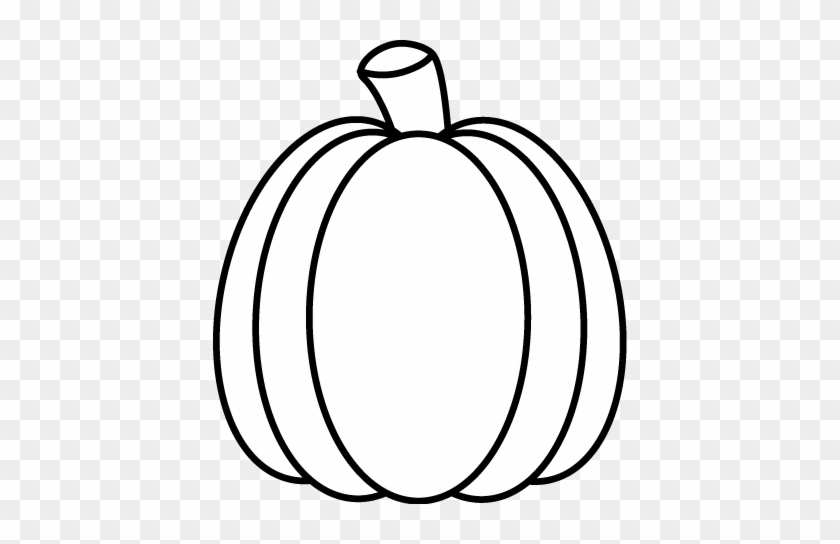 Black And White Autumn Pumpkin Clip Art - Pumpkin #271974