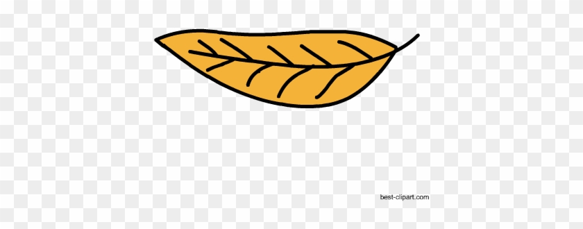 Falling Fall Leaf Clip Art - Clip Art #271984