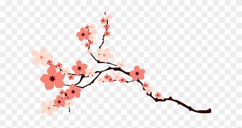 Cherry Blossom Clipart Transparent - Cherry Blossom Vector Png #271994