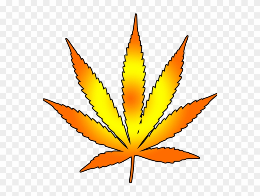 Cannabis Leaf Drawing Clip Art - Cannabis Leaf Drawing Clip Art #272026