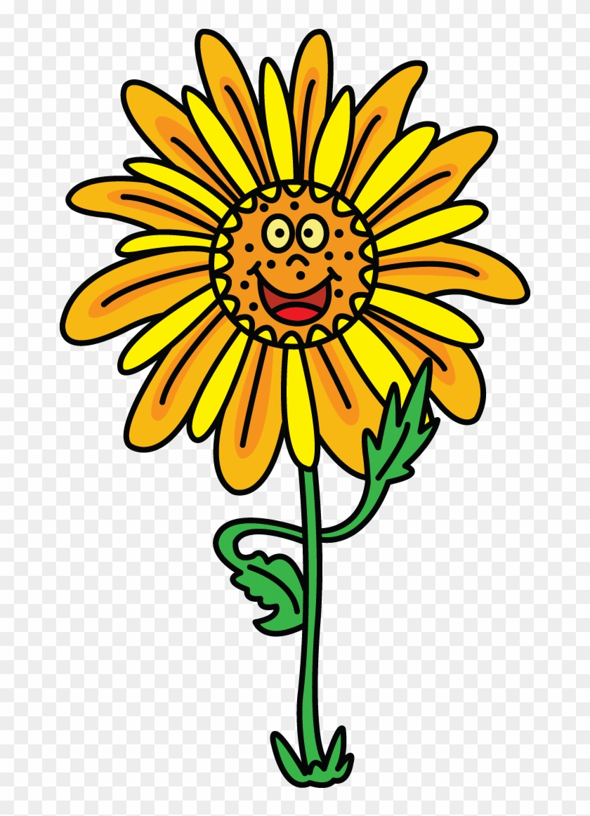 First Of A Whole New And Improved Style Of Drawing - Draw Sunflower #272091