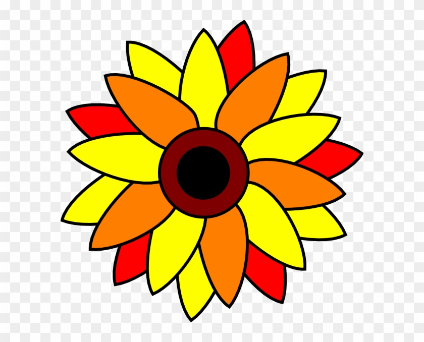 Sunflower Tatto Clip Art - Sunflower Clip Art #272094