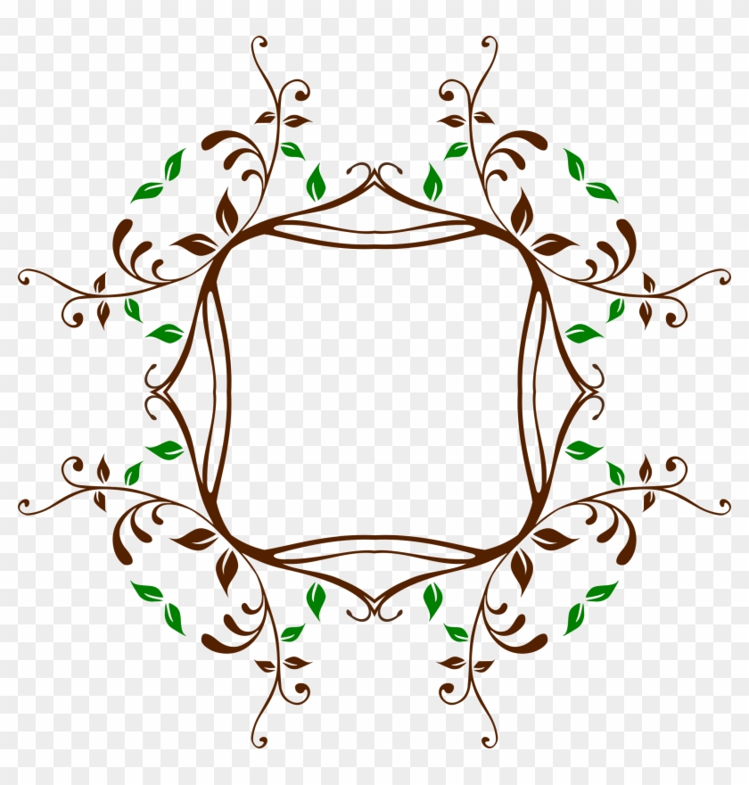 Big Image - Vine Frame Clipart #272107