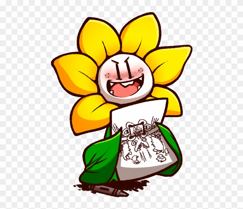 He Can Fire Lasers And Have Giant Friendliness Pellets - Flowey Undertale Anime #272156