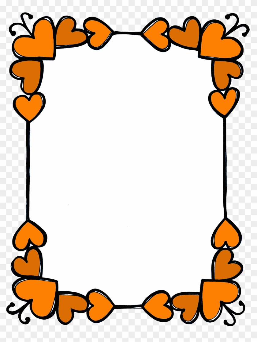 Flower Border Design For A4 Size Paper Colourful Design Talk