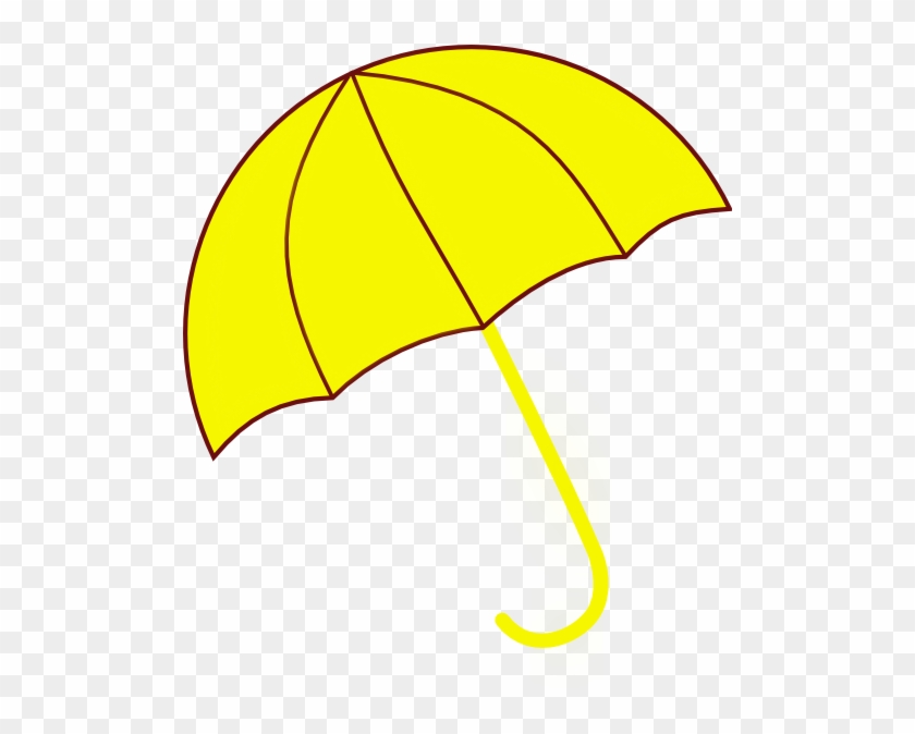 Yellow Umbrella Transparent Clip Art #272302