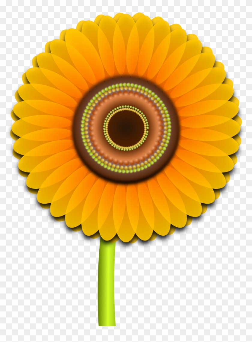 Big Image - Sun Flower Clip Art Hd #272320