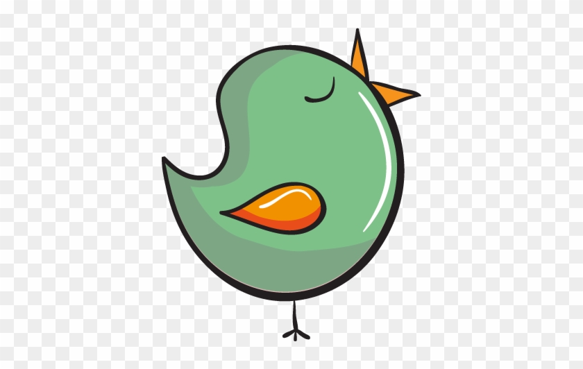 Singing Bird Light Switch Sticker - Vogel Tekening Kleur #272319