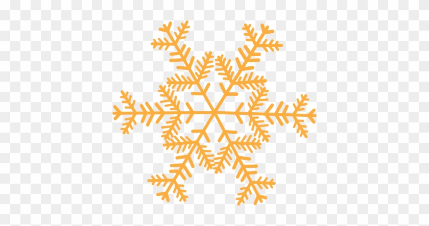 Vintage Snowflake Clipart - Transparent Background Snowflake Clipart #272330