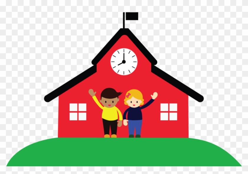 School House Background - School Cartoon No Background #272362