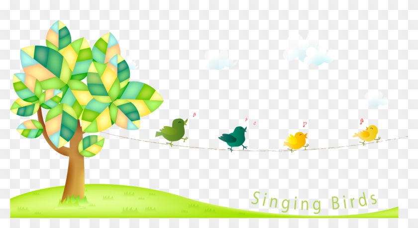 Bird Singing Cartoon Clip Art - Singing Birds #272448