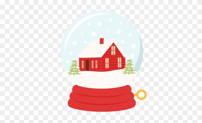 Winter House Png - Cute Snow Globe Clipart #272447