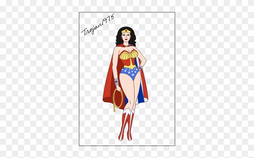 Wonder Woman Cartoon Clipart Wonder Woman Cartoon Clip - 1975 Wonder Woman Comic #272550