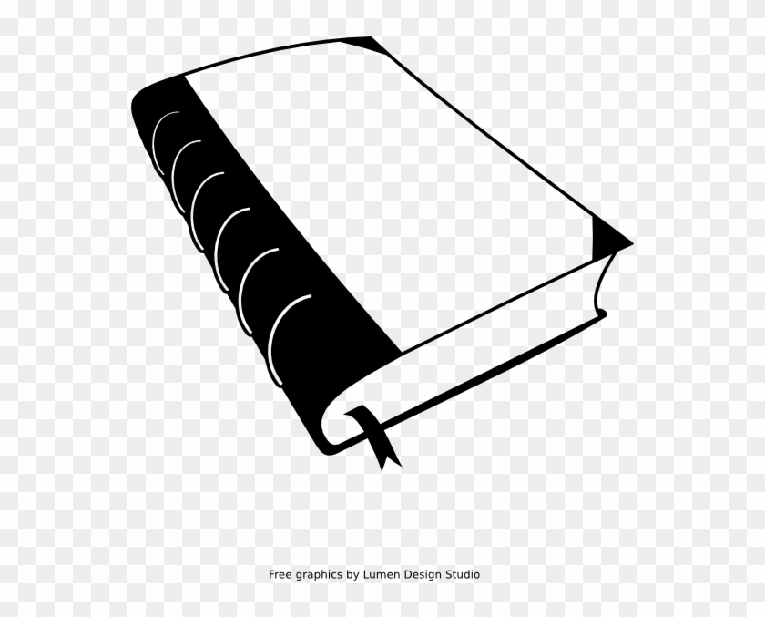 Old Book Clip Art - Clipart Black And White Book #272662
