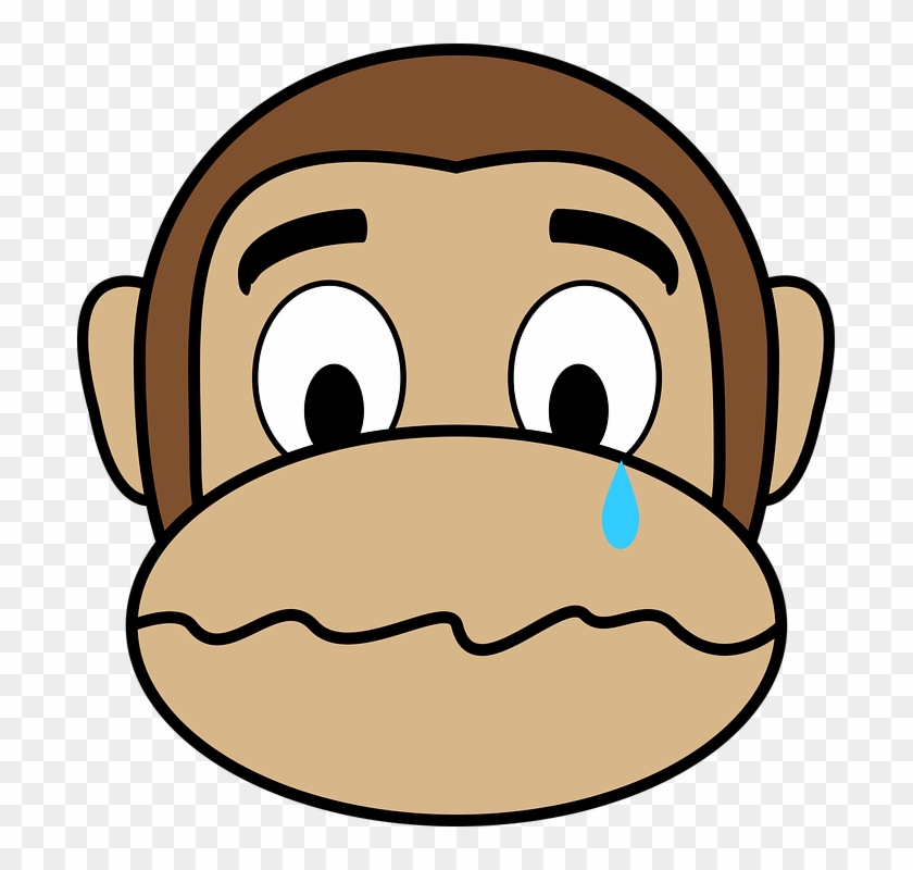 Baby Cartoon Monkey 9, Buy Clip Art - Monkey Emoji #272679