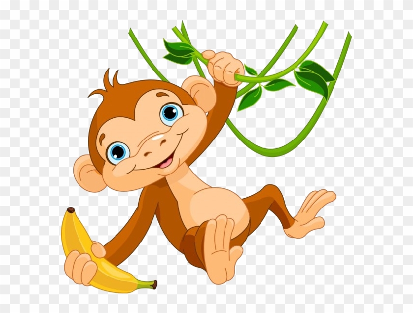 Funny Monkey Images - Stickers Willy Le Singe #272743