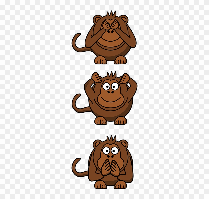 Funny Monkey Cliparts 22, - People Who Spread Rumors #272772