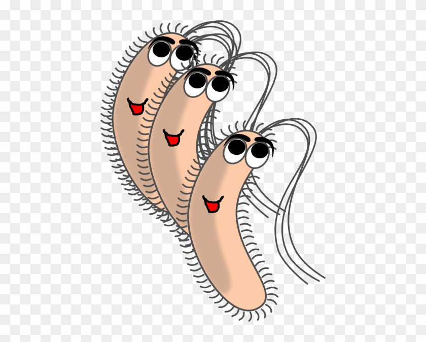 Bacteria Clipart Funny - Bacterias Clip Art #272791