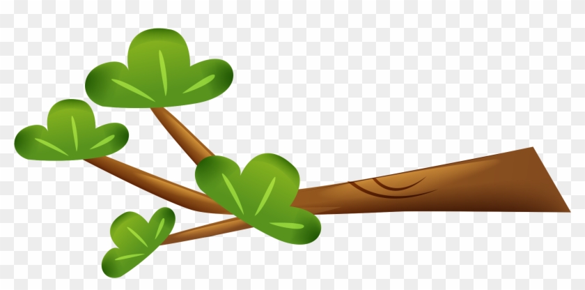 Leaf Branch Animation Cartoon - Cartoon Branch With Leaves #272913