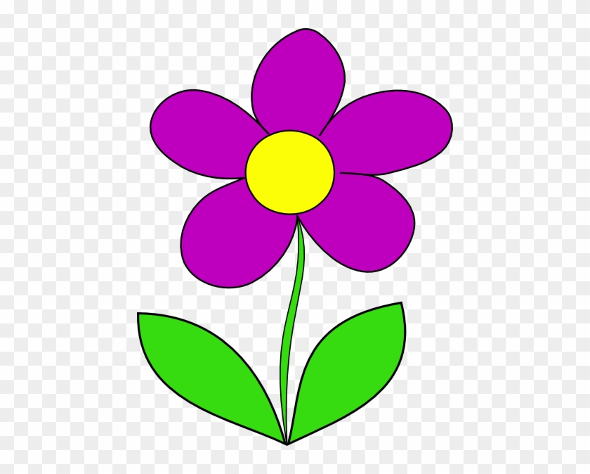 Single Clipart Spring Flower - Flower Clip Art #272933