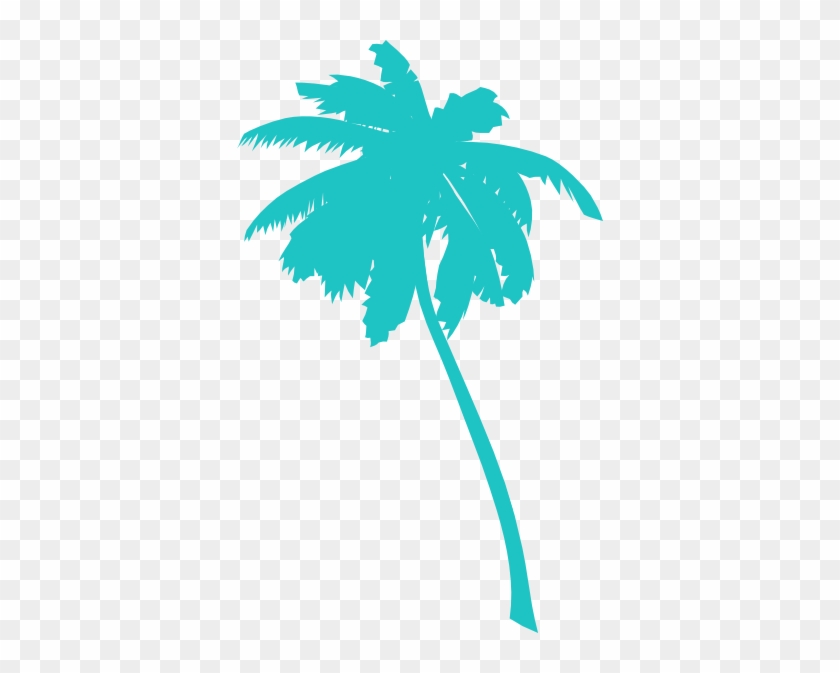 Blue Palm Tree Png #273045