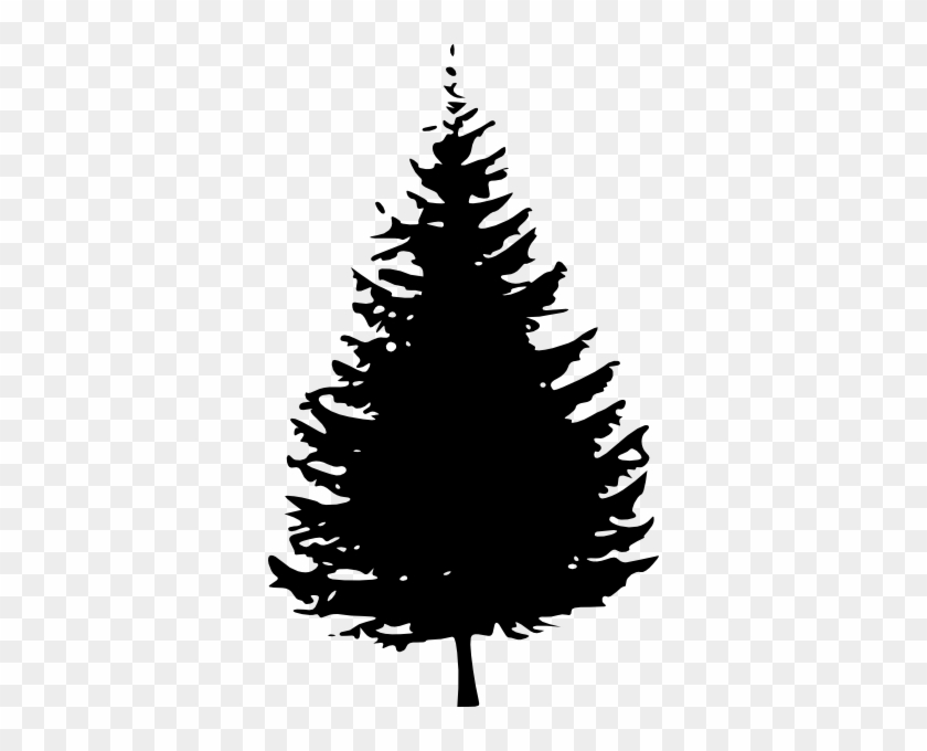 Black And White Pine Tree Clipart Black And White Pine Tree