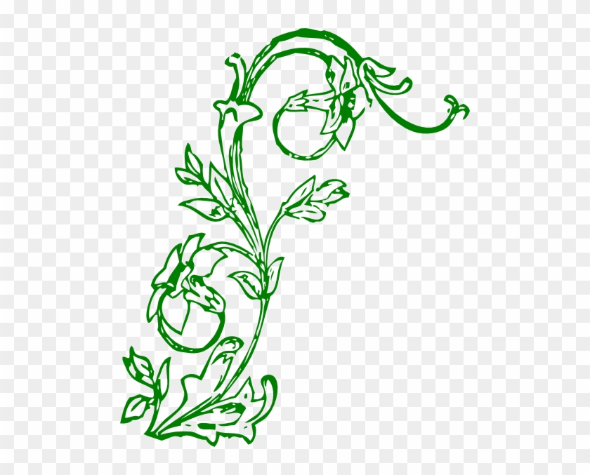 This Free Clip Arts Design Of Flowering Vine - Flower Clip Art #273058