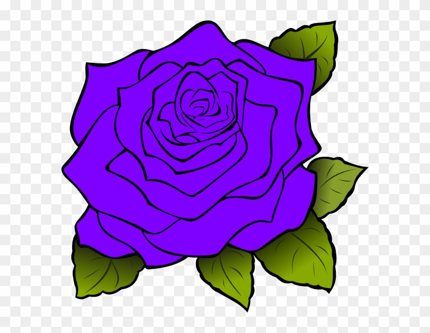 Purple - Violet Roses Clip Art #273083