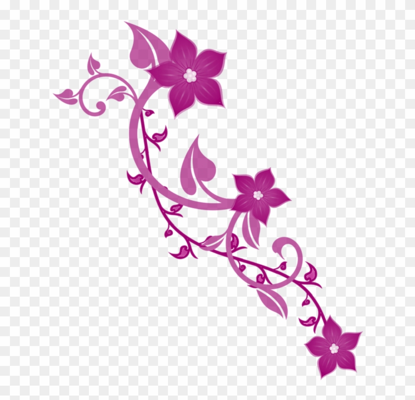 Flower Swirl Clipart 27b2b Swirls252812529 - Purple Bswirl Png #273108