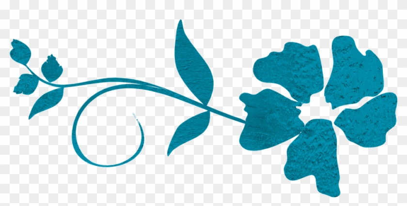 Blue Flower Clip 28, Buy Clip Art - ดอกไม้ ตกแต่ง สี ฟ้า #273144