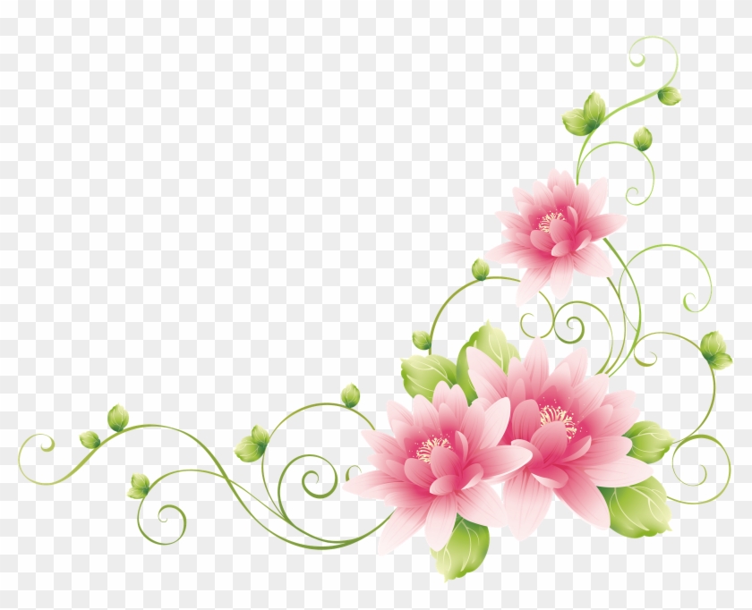 Flower Drawing Vine Clip Art - Flower Drawing Vine Clip Art #273231