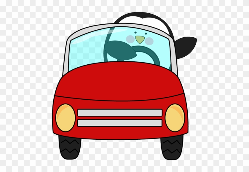 Car Clipart Drive A - Front Of A Cartoon Car #273152