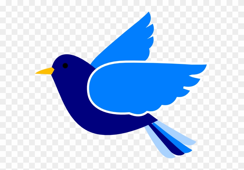 Blue Bird Clip Art - Clip Art Bird Png #273177