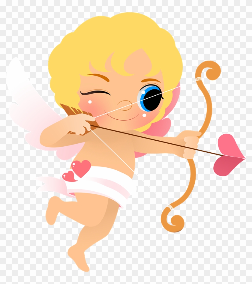 Free To Use Public Domain Valentine's Day Clip Art - Cute Cupid #273184