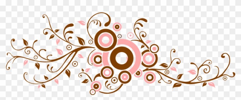 Ornamental Clipart Flower Vine - Flower Swirl Vector Png #273236