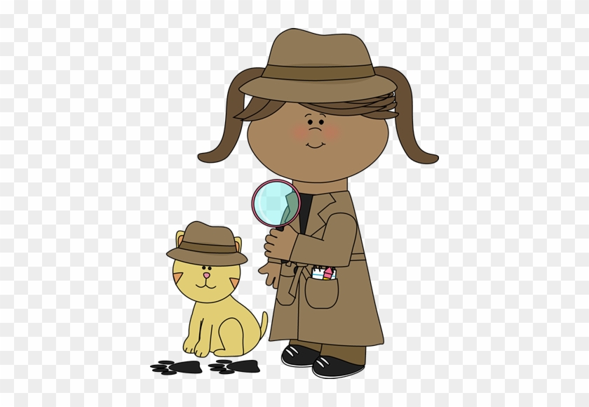 Mystery Clipart Boy Detective - Detective For A Walk #273290