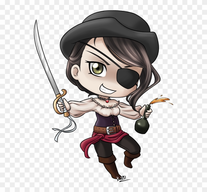 Pirate Mia By Marvelpoison - Chibi Pirate #273325