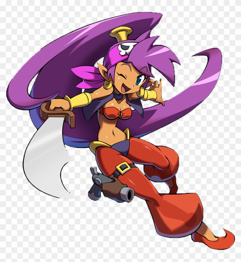 568kib, 991x1000, Pirate Shantae W Sword Render By - Shantae And The Pirate's Curse Png #273344