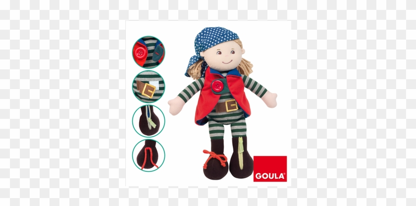Goula - Pirate Girl - Goula D52010 Dressing Skills Pirate Girl #273407