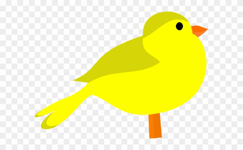 Canary Clipart Yellow Bird - Clip Art #273435