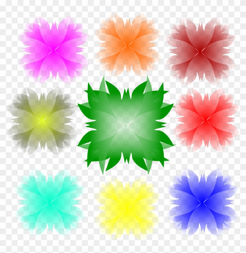 Color Full Flower - Icon #273463