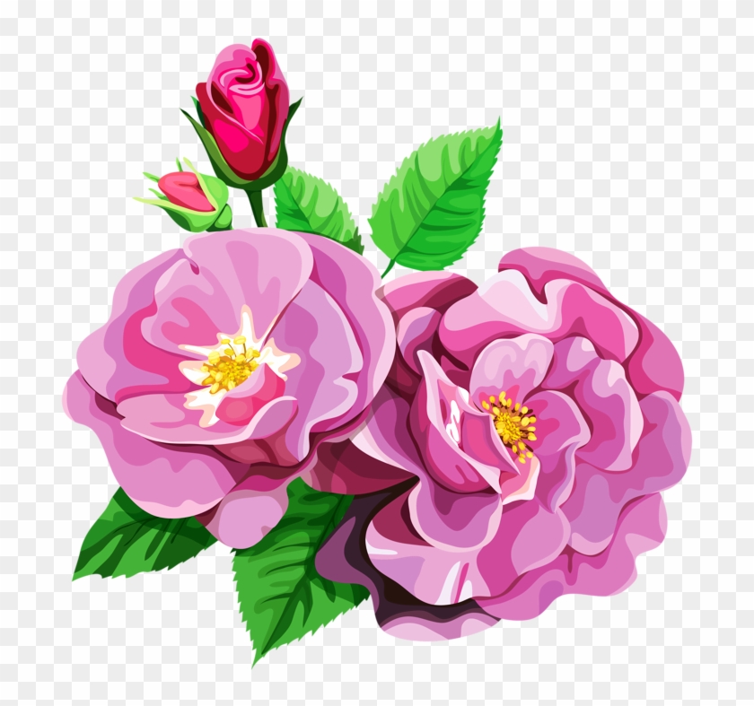 Rose Bouquet Cli̇part Transparent - Transparent Flower Art #273556