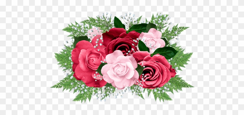 Red Clipart Pink Rose - Red And Pink Roses Png #273588