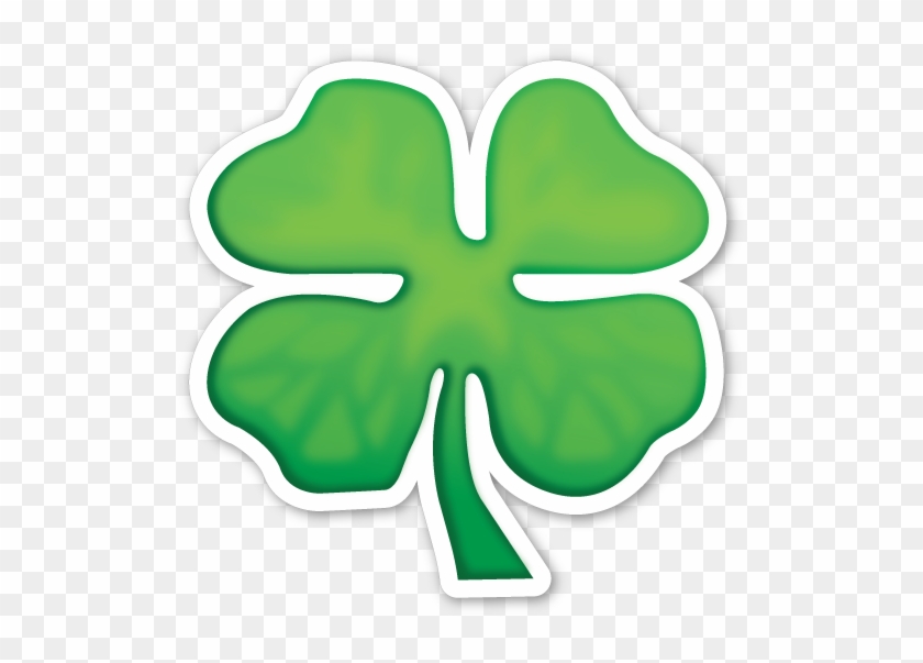 Four Leaf Clover - Emoticones De Whatsapp Trebol #273607